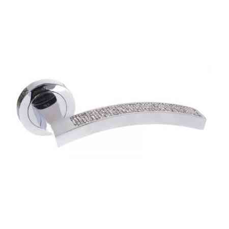 crystal lever handles
